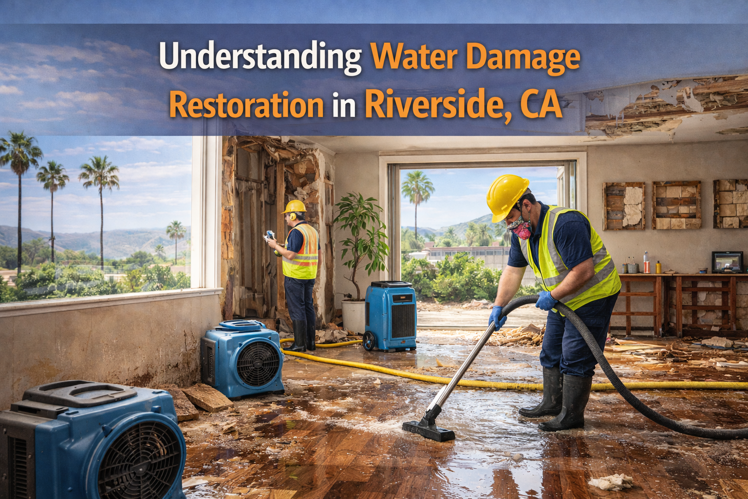 Understanding Water Damage Restoration in Riverside, CA